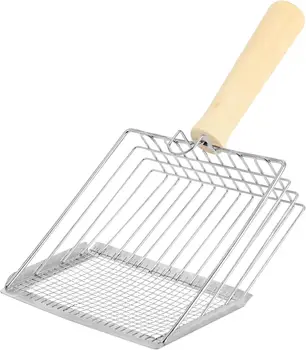 Stainless Steel Litter Scoop 1
