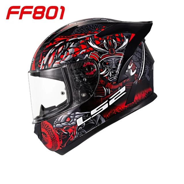 LS2 Full Face Motorcycle Helmets 12K Carbon Fiber Helmets Capacete