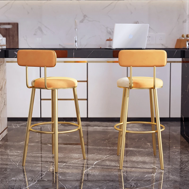 

Столешницы, барные стулья, стойка регистрации, металлические Высокие Офисные барные стулья, дизайнерские скандинавские табуреты Alto Silla Nordica YY50BC