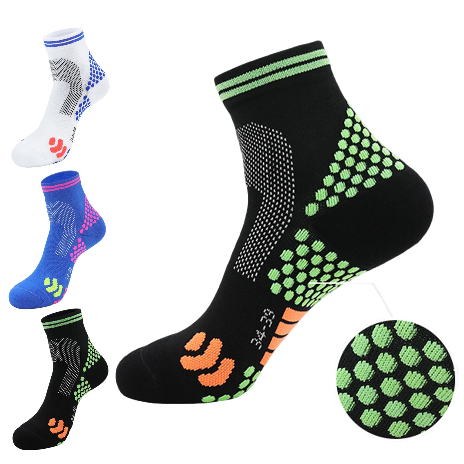 

Sports Socks Running Socks Far Infrared School Titanium Ion Booster Socks Sports Higher Booster Socks for Both Men and Women