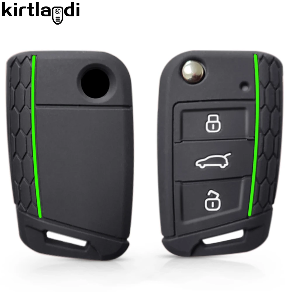 Funda De Silicona Para Llave VW Seat Skoda - Protege Tu Llave De Golpes Y Arañazos