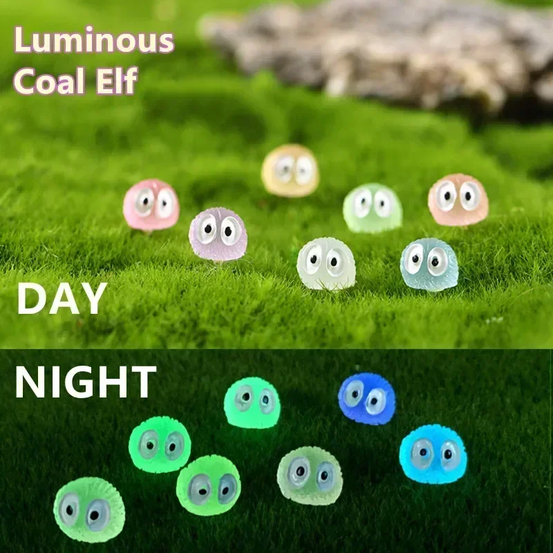 50PCS Luminous Briquettes Elfs Balls Sprite Decorative Figurines DIY Home  Decor Miniature Fairy Garden Decoration Accessories - AliExpress