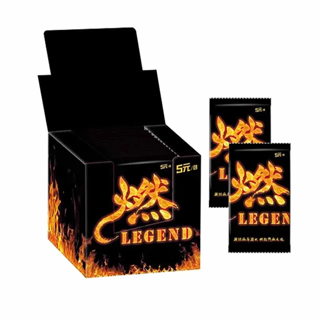 Fire Legend Anime Card One Punch Man Attack on Titan PR Game Collection Flash Card Toy Gift Table Toys for Family Gifts for Kids 5