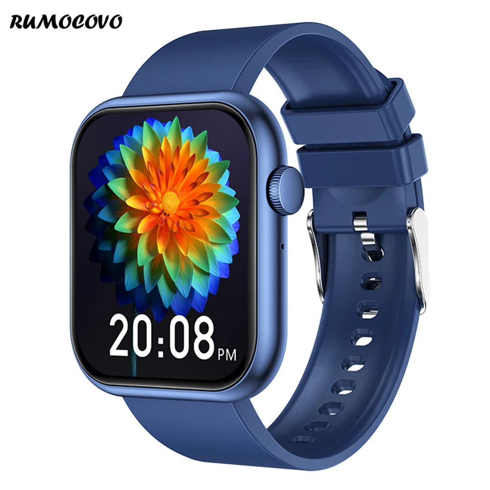 

RUMOCOVO® Smart Watch 2inch HD Large Screen Bluetooth Call AI Vocie SOS Health Monitoring Sports Fitness Tracker Smartwatch