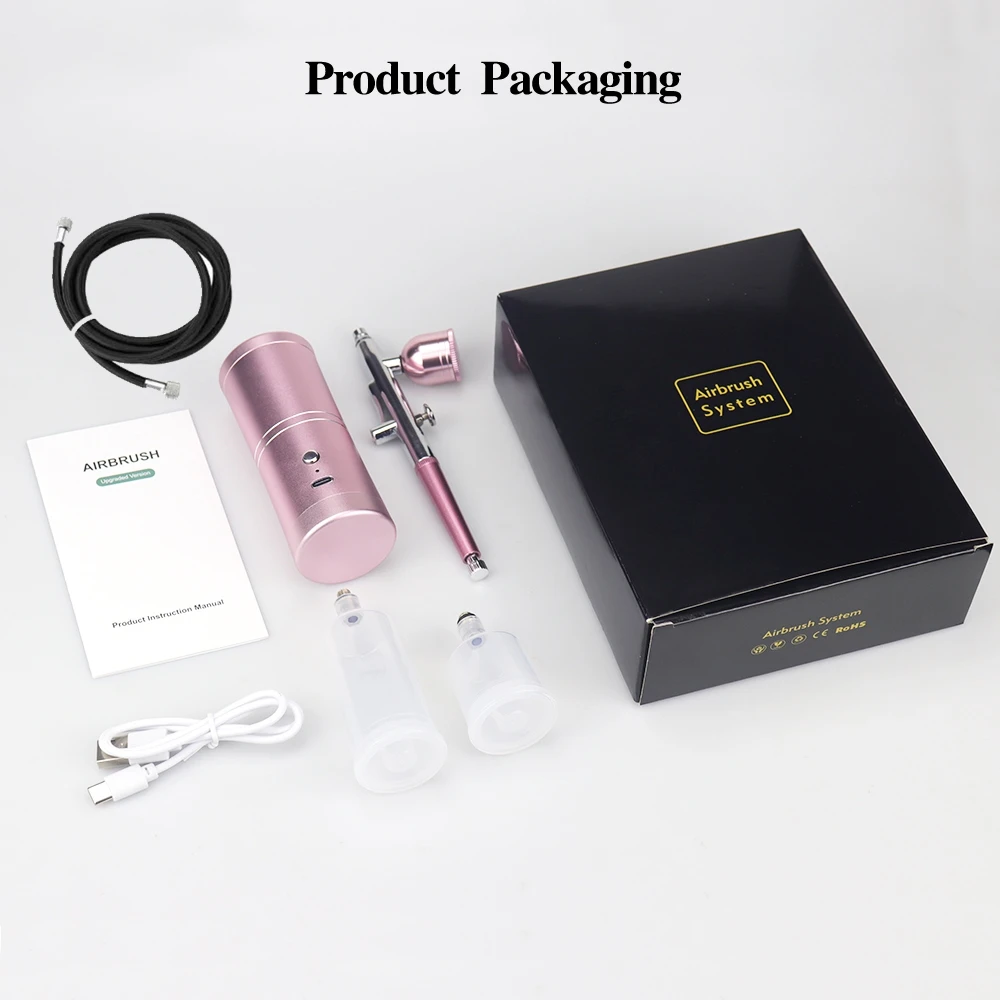 Oxygen Injection Facial Care Tools Humidifier Skin Care Hydration Home Use Beauty Devices Makeup Airbrush Nails Art Painting