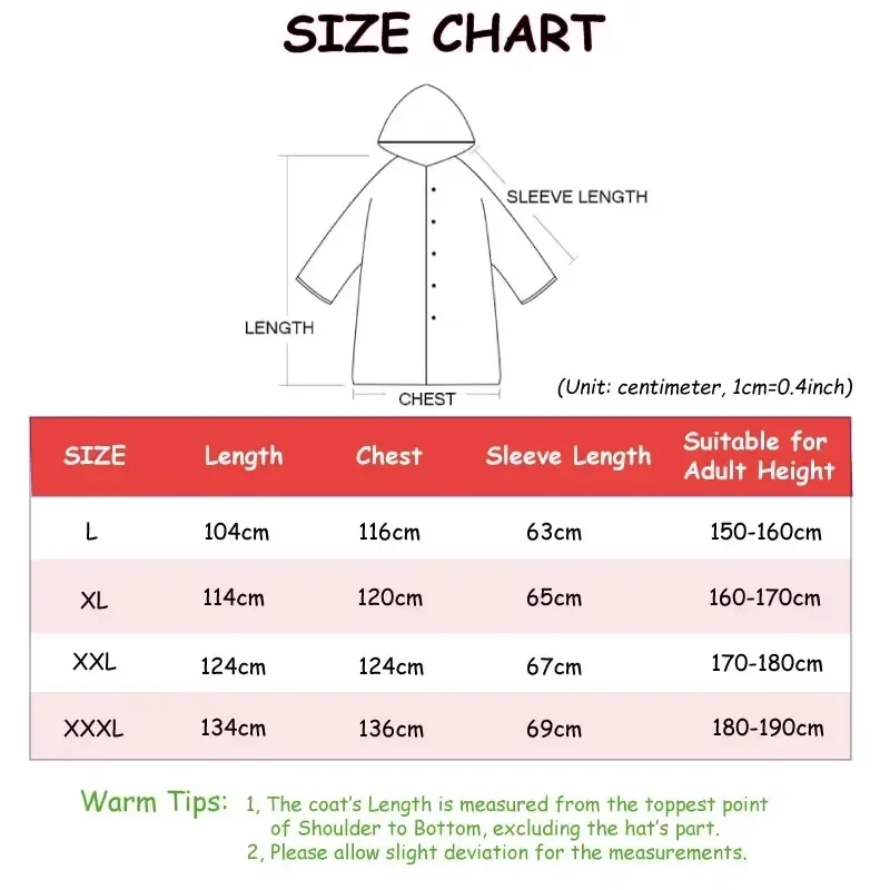 Imperméable longue pêche randonnée - Manteau pluie étanche homme femme capuche - Vêtement extérieur