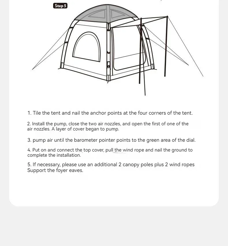 Portable Tent Coody Inflatable Camping Air Waterproof Type Campaign House 3 People Ultralight Beach Canopy One-touch Shelter 22 Portable Tent Coody Inflatable Camping Air Waterproof Type Campaign House 3 People Ultralight Beach Canopy One-touch Shelter 19