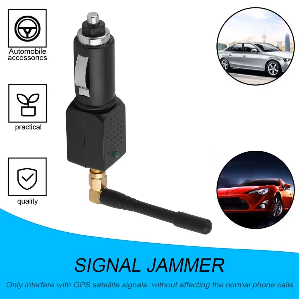 Car Gps Cigarette Lighter Antitracking Blocker Signal Shield Screen