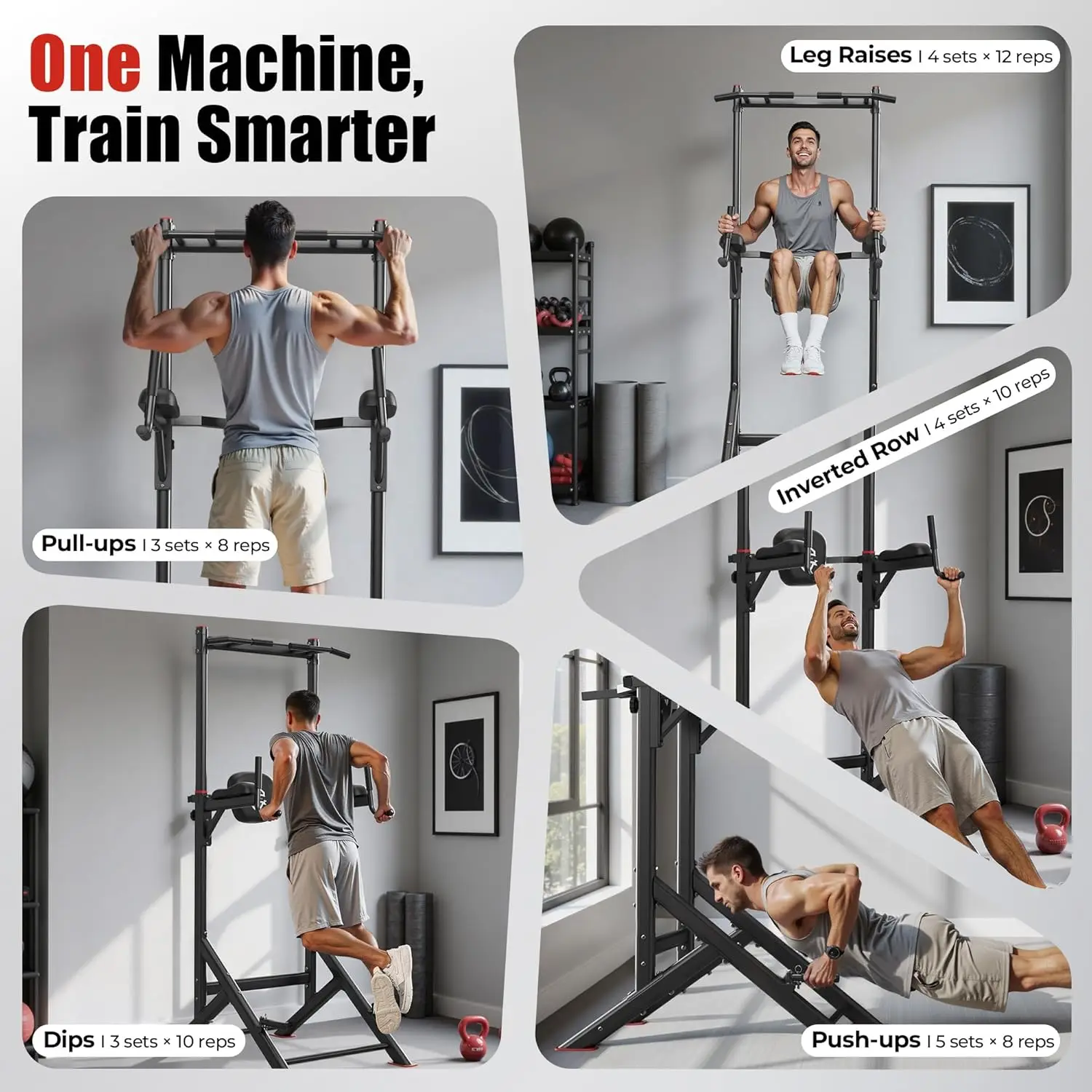 Power Tower Pull Up Station 2