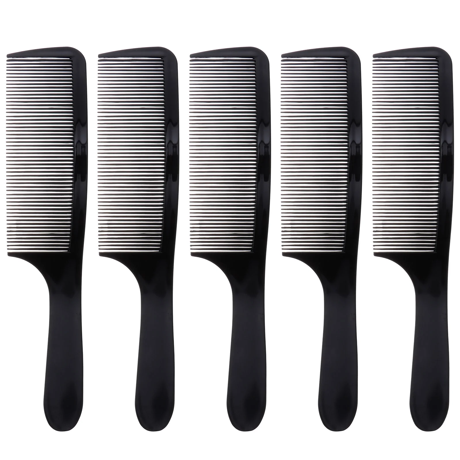 

5 Pcs Arc Comb Haircut Combs Curved Barber Hairdressing Supplies Abs Clipper Cutting Travel