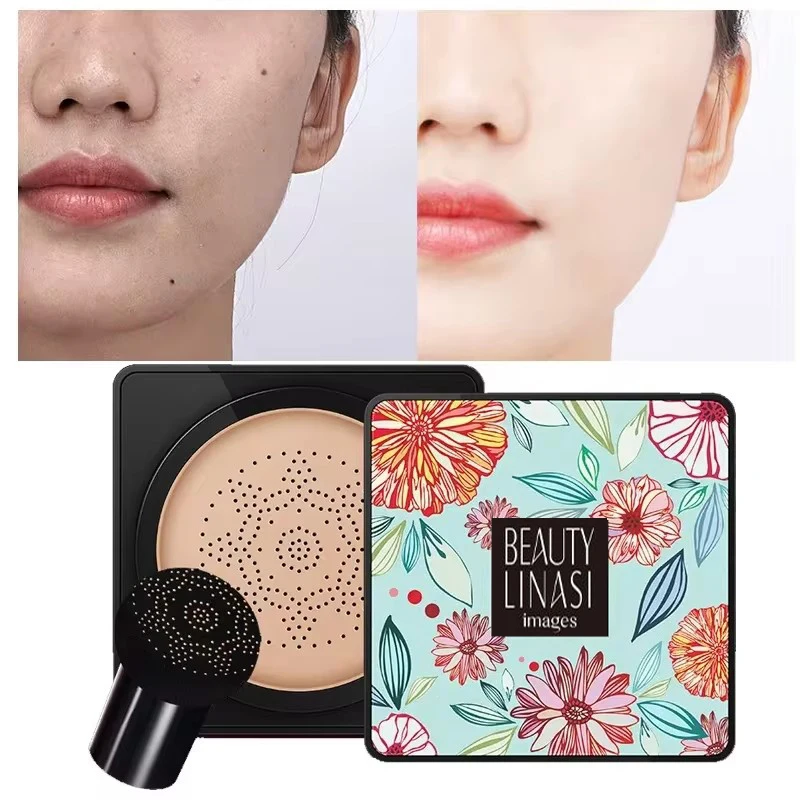 Air Cushion Cream Mushroom Head CC Cream Natural Moisturizing Foundation Concealer Whitening Oil-control Makeup Cosmetics BB Cream