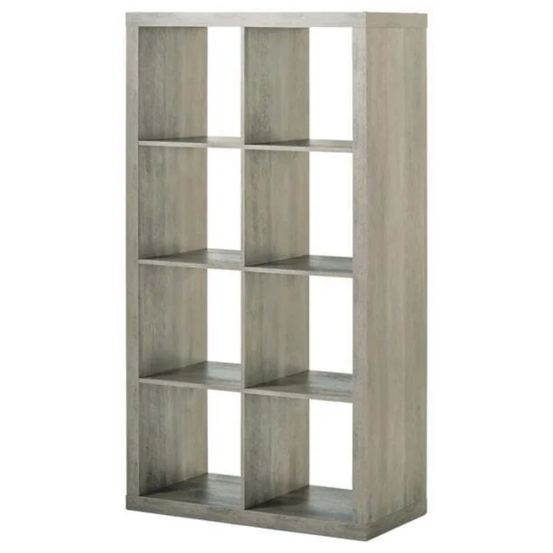 

US Free Shipping Better Homes & Gardens 8-Cube Storage Organizer White/Gray/Black