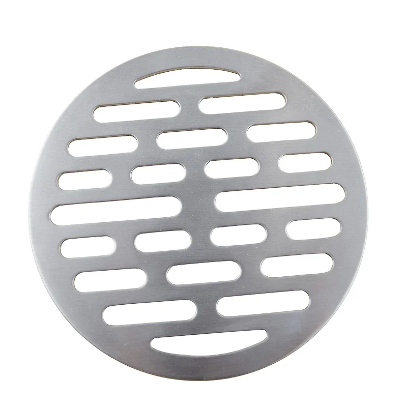 Stainless Steel Bathroom Sewer Floor Drain Cover Filter Kitchen Floor Drain Cover Anti-clogging Sink Bathroom Accessories 1pcs sink filter sink overflow cover kitchen sink filter sink strainer floor drain filter hair drain catcher kitchen sink strainer shower drain cover overflow drain cover shower drain filter
