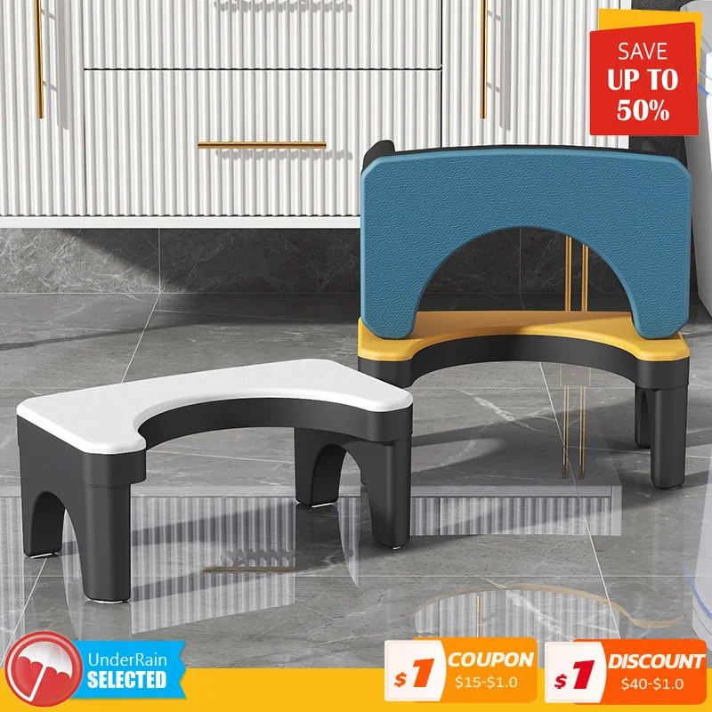 Removable Nonslip Toilet Seat Stool Portable Squat Stool Home Adult