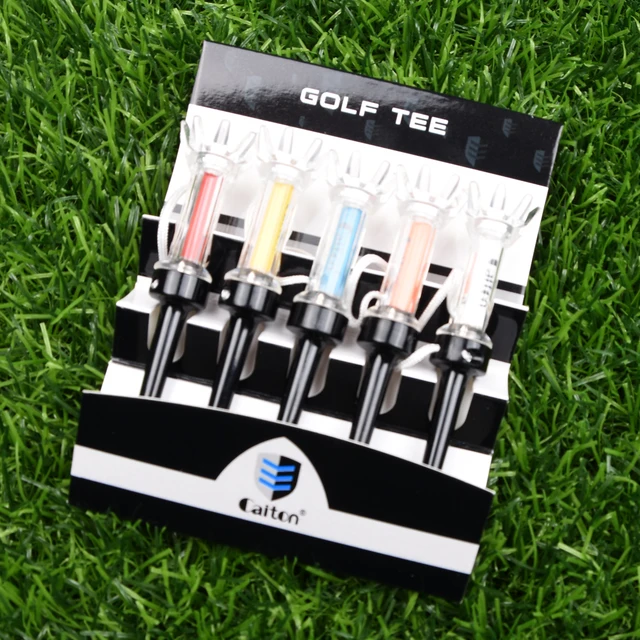 Reduce resistance and increase ball distance with magnetic golf tees.