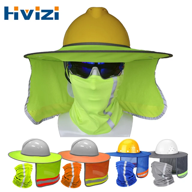 Neck Shield Wide Brim Hard Hat UV Protection Neck Protector To