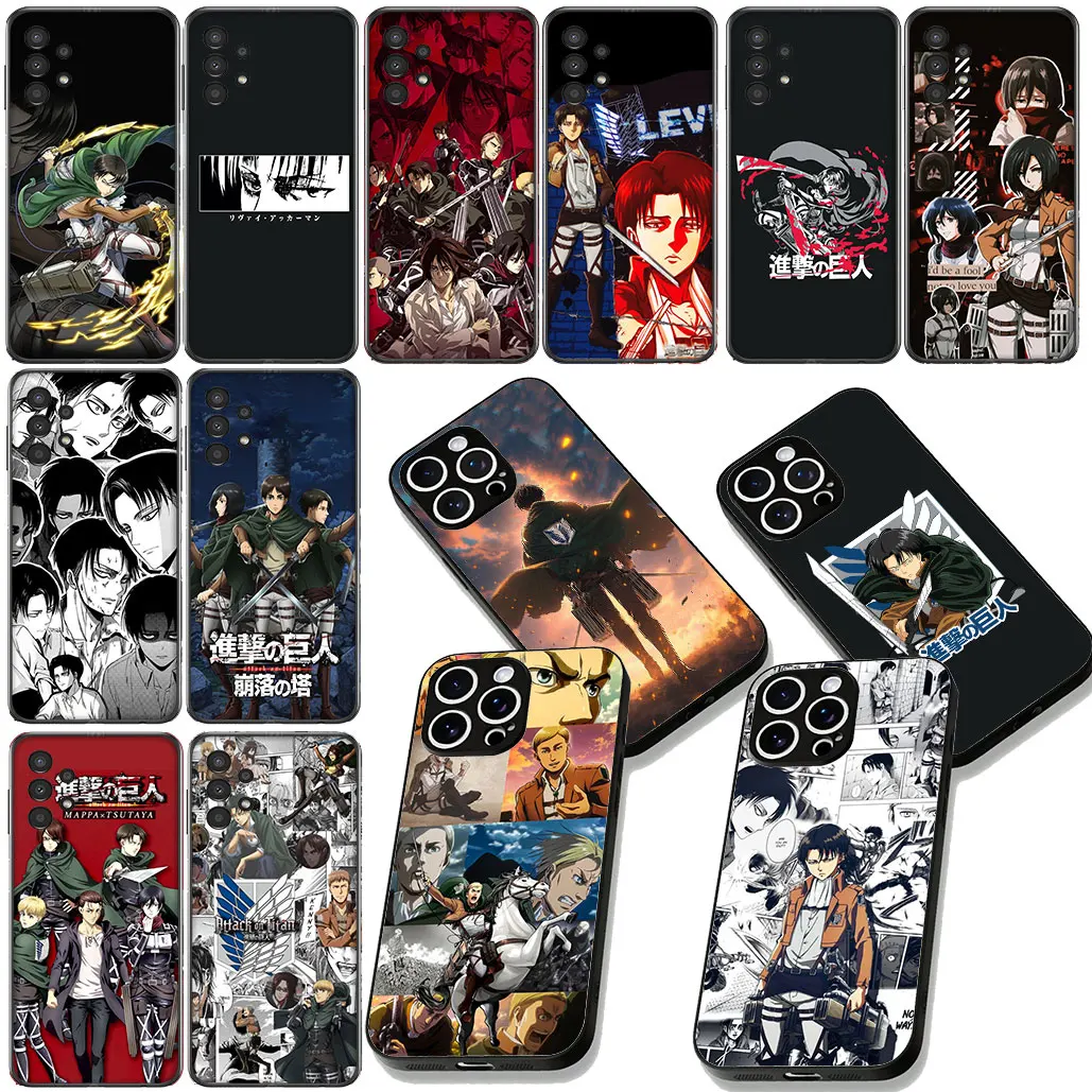 Eren Jaeger & Levi Attack on Titan Phone Cover
