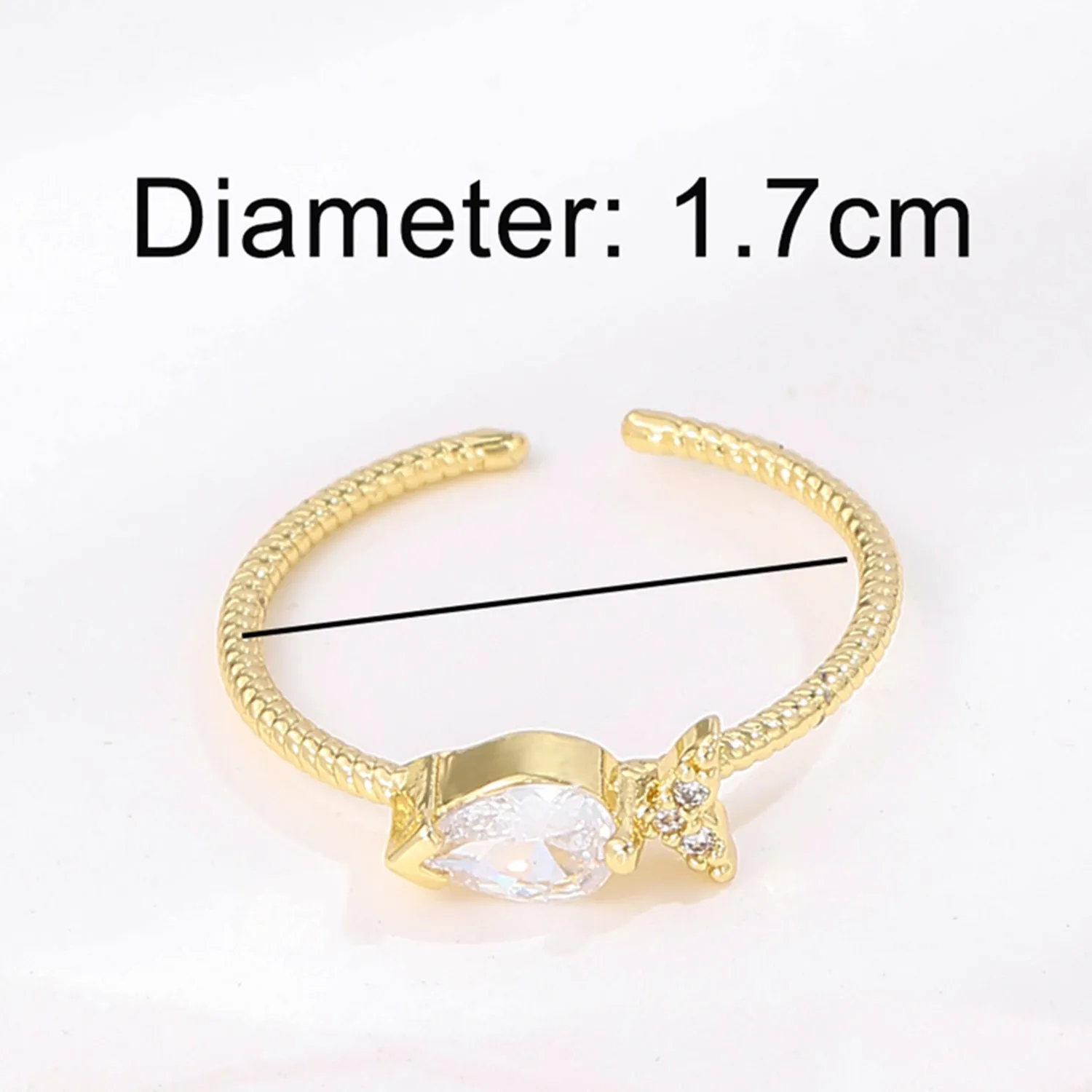 2021 INS Color Rainbow Fashion Rings For Women Finger Jewelry Clear CZ Colorful Neon Enamel Open Adjusted Dome Ring