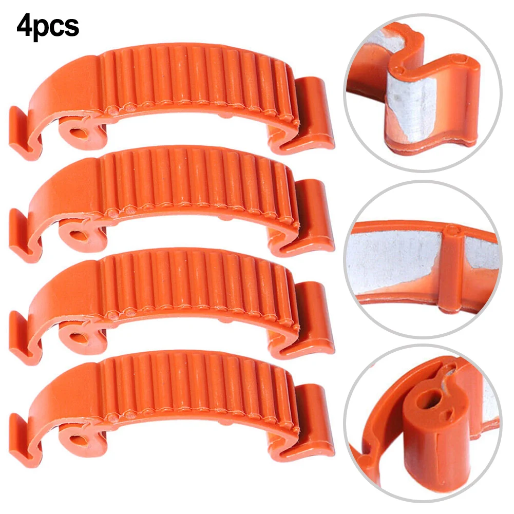 

4pcs Chainsaw Parts Clip Buckle Compact Convenient Easy To Use Lightweight Snap Clip Buckle Top Cylinder Cover Snap Accessories