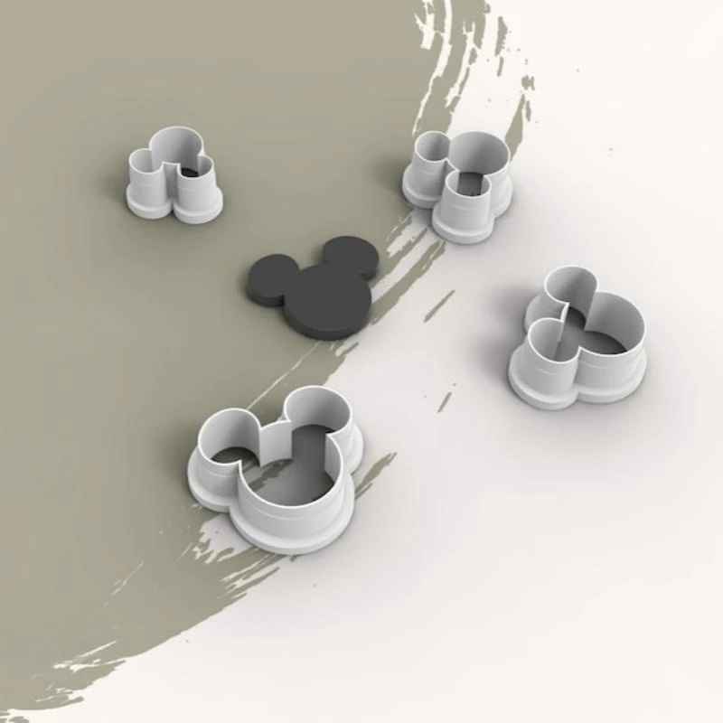 Polymer Clay Cutter Mickey Mouse polymer clay cutter Mickey hair clip Mouse biscuit cutter sugar cookie Earring mou