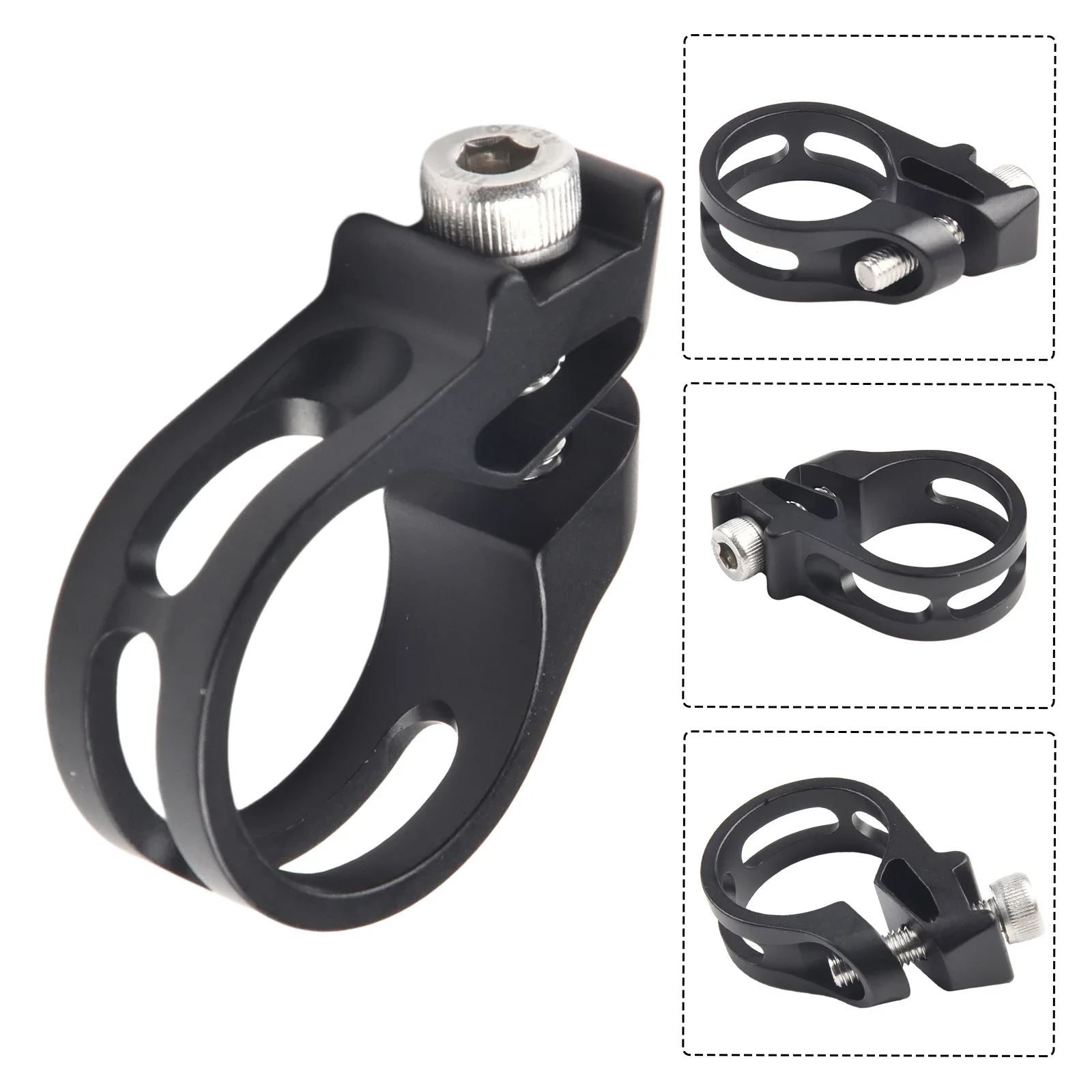 Bike Derailleur Shift Lever Aluminum Alloy Bicycle Shifter Clamp For Sram X7 X9 X0 XX XO1 Triggers Shifter Bicycle Front Derailleur Clamp Adapter