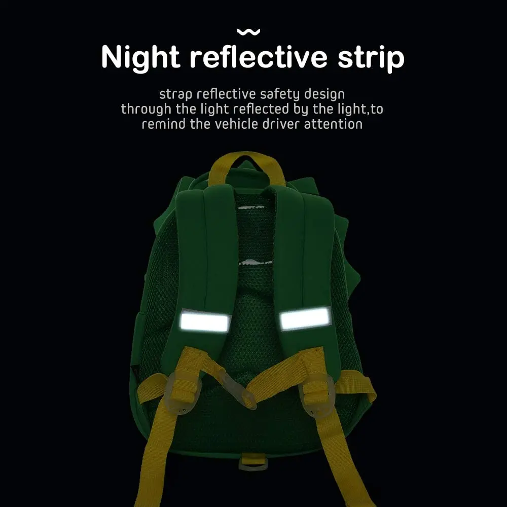 Cute Dinosaur School Kids Backpack with Safety Harness for Toddler Nursery Children's Rucksack Great Present & Gifts