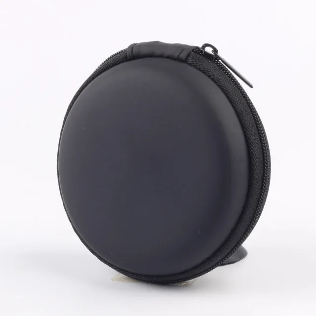 KZ Original EVA Black Oval Cortical Wired Bag Earbuds Case Headphone Box Earphone Music Headset Carrying Bag Portability Package 1