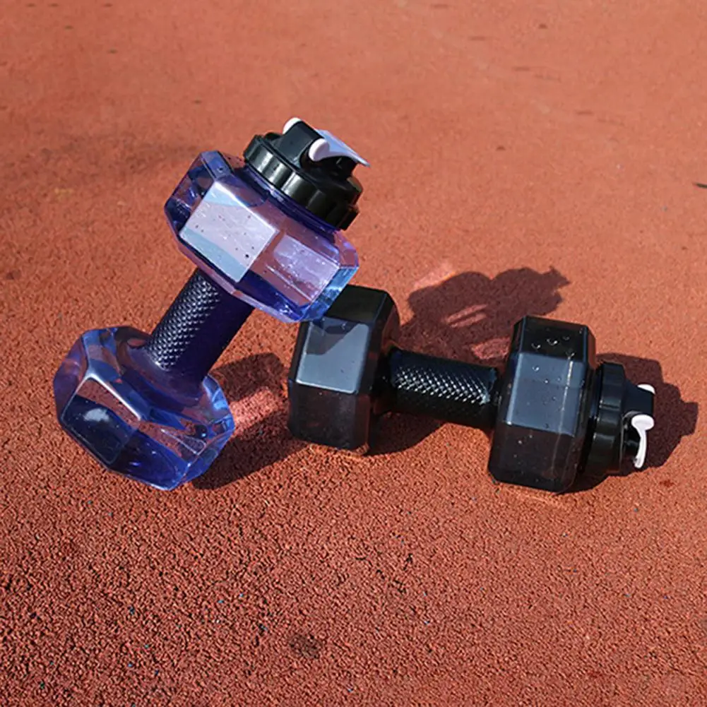 2.6L Sports Dumbbell Shaped Kettle Sport Water Bottle Outdoor Indoor Fitness Cycling Water Bottle Camping Cold