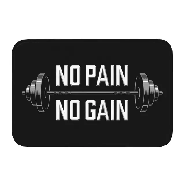 Eat, Sleep, Train, Repeat Fitness, Motivational Quotes Rug Doormat Kitchen Bathroom Fitness Room  Entrance 2