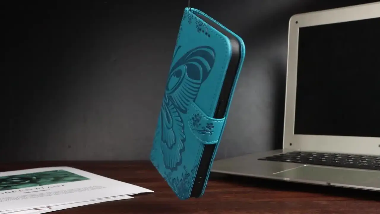 Кожаный чехол A55 для Samsung Galaxy женский модный флип-чехол с бабочкой A 55 A556B M55 M15