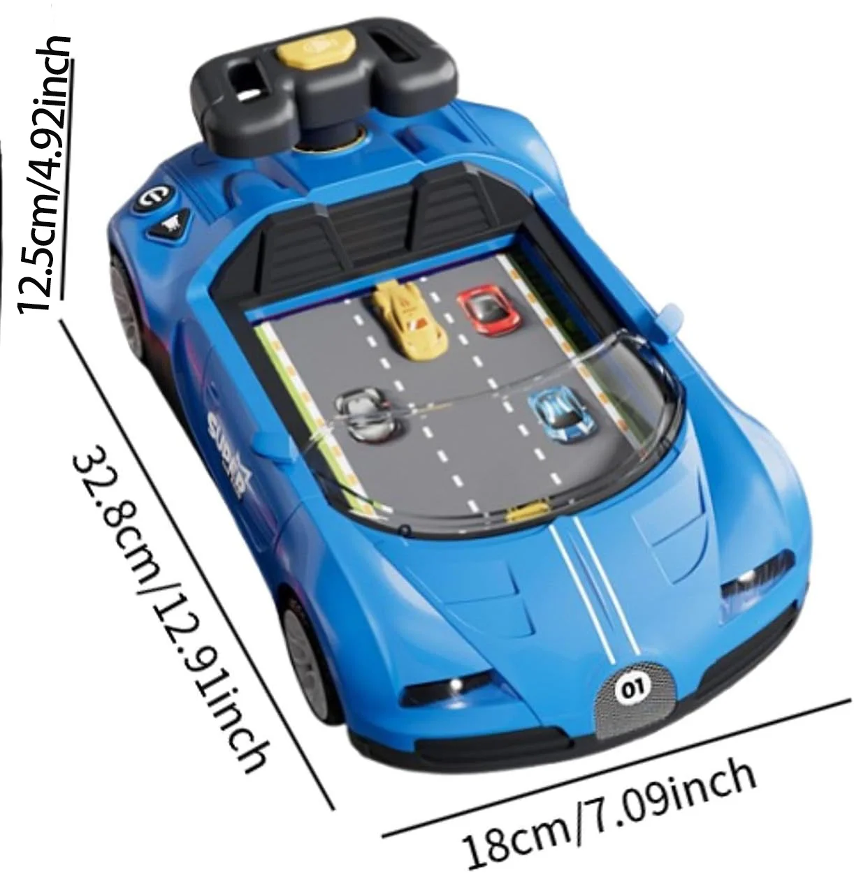 Children's Interactive Racing Adventure Car Toy - Educational Obstacle Course Gift