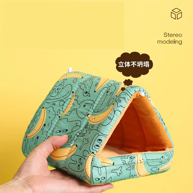 Rodent Hammock Guinea Pig Bed Hamster Bed Rodents Ferret Hammock Guinea Pig Accessories Chinchilla House Pet Goods