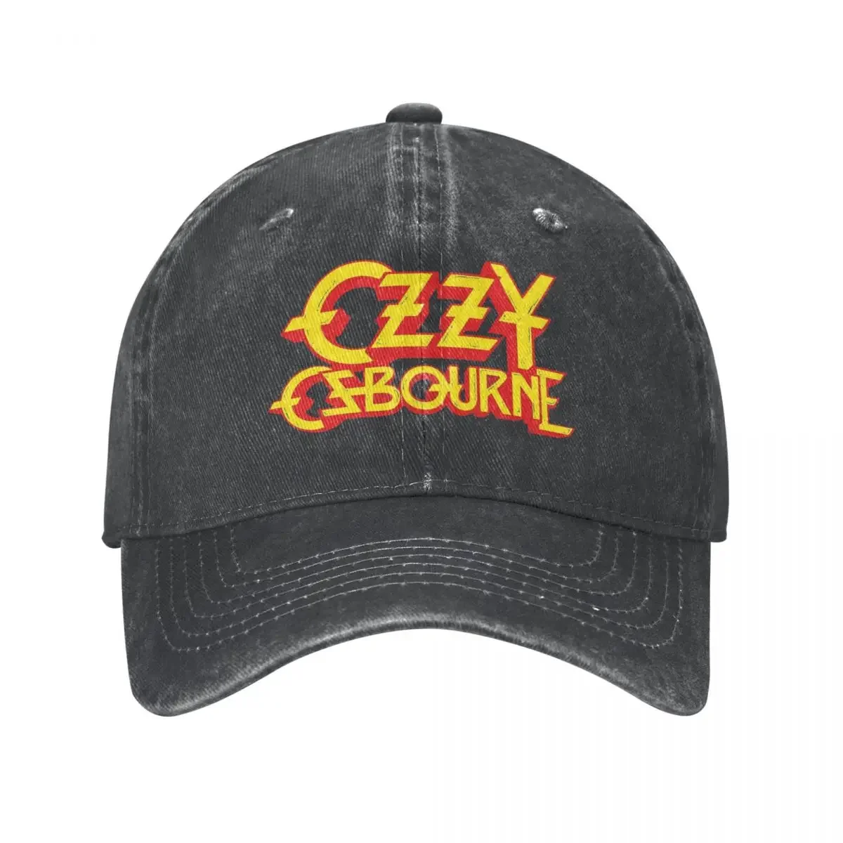 Ozzy Osbourne Denim Baseball Cap Pop Band Unisex Trucker Hat Summer Fashion Rock Adjustable Baseball Caps