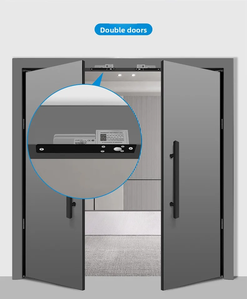 access control electric interlock concealed embedded electronic control lock gla