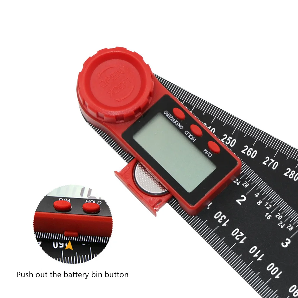 Digital Display Angle Ruler Electronic Goniometer Protractor Angle Finder Meter Measuring Tool