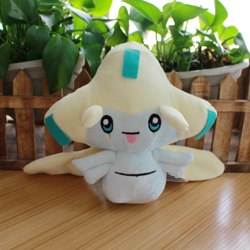 20/30cm New Anime Pokemon Plush Jirachi Opening Cute Soft Stuffed Doll Plush Kawaii Room Decoration Dolls For Children Xmas Gift