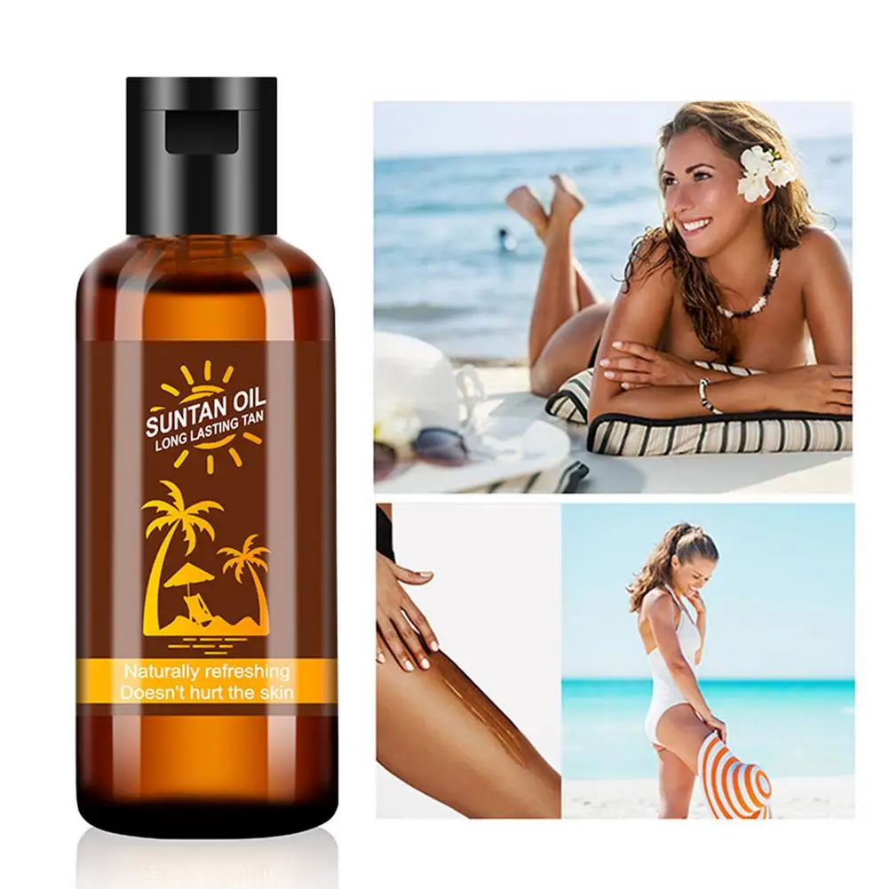 Bronzer Tan Self Tanning Oil Tan Enhancer Intense Moisturizer Body Face