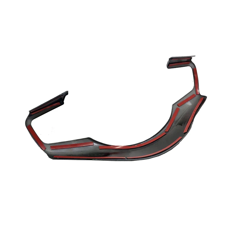 ABS Carbon fiber look Steering Wheel Decorative Frame Trim Car-styling For Jaguar XE XF F-Pace 2016 2017 4