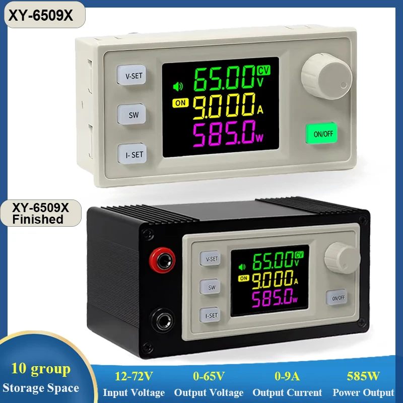 XY6509X DC Step-down Power Supply 65V 9A 585W CNC Adjustable