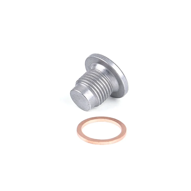 Engine Oil Drain Plug Nut Gasket Suitable for Peugeot 208 3008 308 408 5008 508 RCZ 207 Citroen C4 DS5 6 1.6T 031139 031138