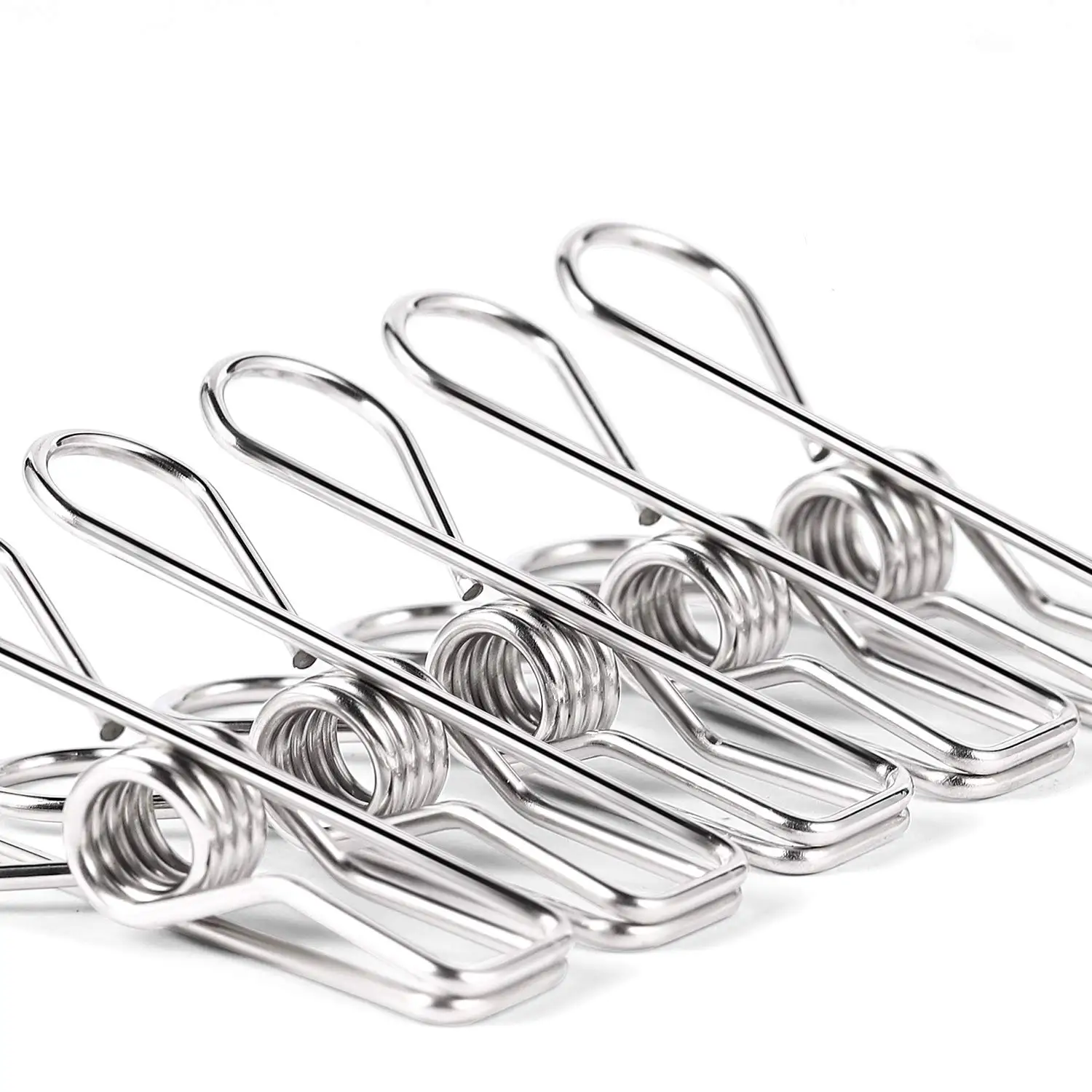 Heavy Duty Clothes Pins For Hanging Clothes Stainless Steel Clothespins For Laundry Metal Clothes Clips Pegs