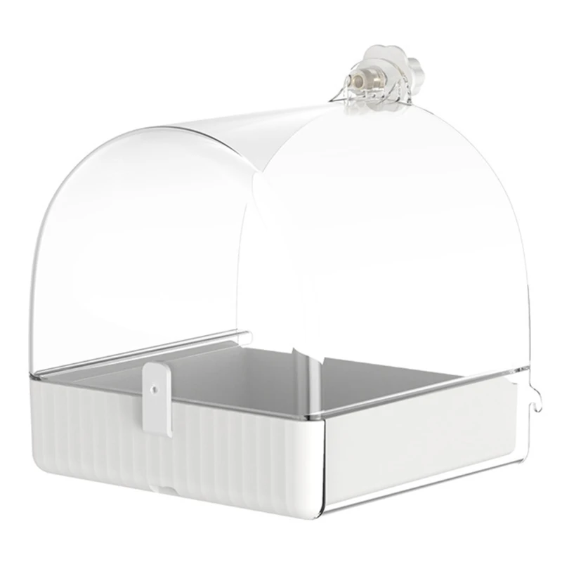 

Parrot Bathtub Shower Box Large Capacity Multifunctional Pet Bird Bath Tub