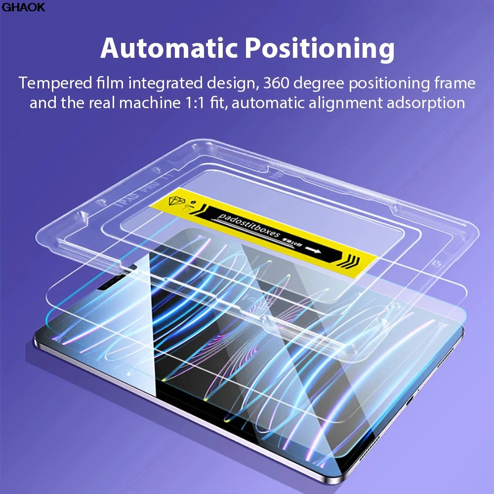 Premium Dust-Free Tempered Protective Film