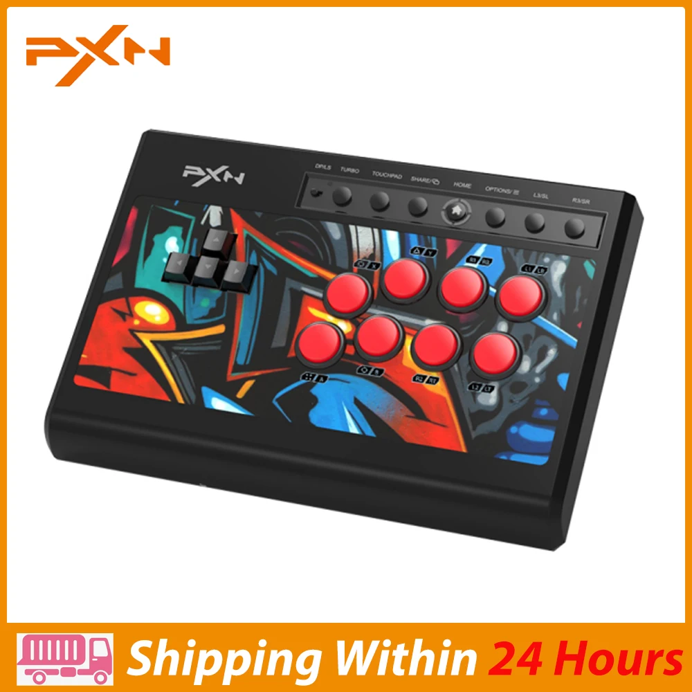 Arcade Fight Stick PXN X8 Joystick Wired Game Controller