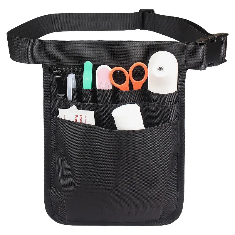 Waist Bag Multi-pocket Oxford cloth multifunctional waist bag cloth storage outdoor storage bag toolkit waist crossbody adjustable