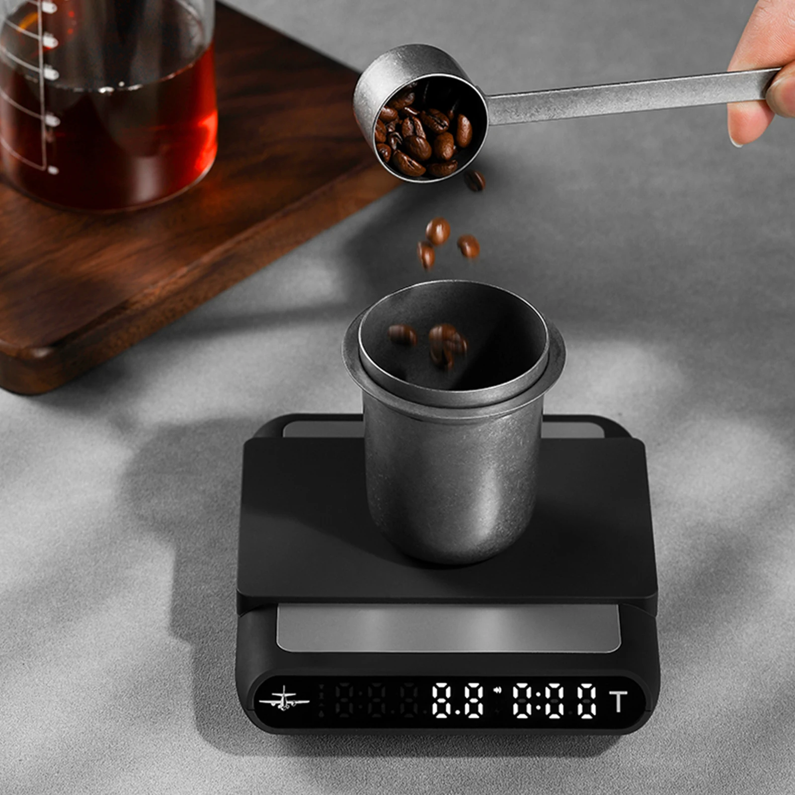 MHW-3BOMBER Formula Smart Coffee Scale ES5485W Whi...