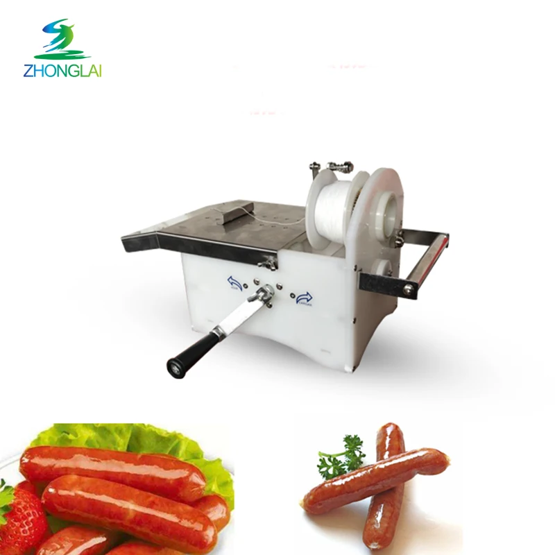 

Food Grade Material Portable Manual Sausage Twisting Machine Sausage Knotting Tying Binding Linker Machine