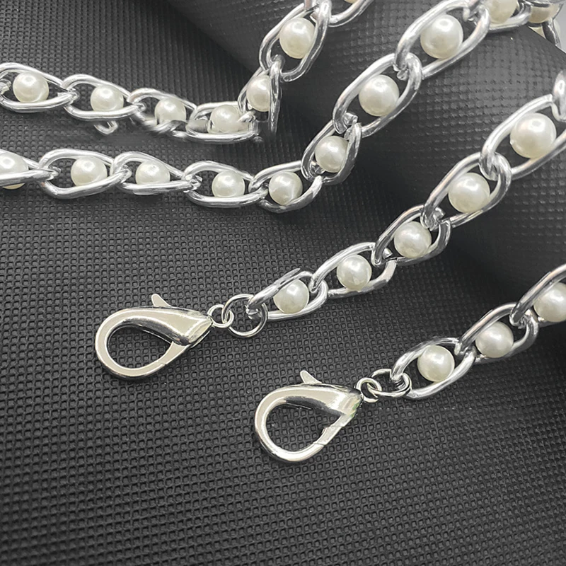 30/60/120cm Purse Bead Chain Strap for DIY Replacement Women Shoulder Crossbody Handbags Chain Bag Straps Hardware