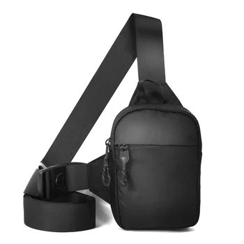 2024 New Sports Chest Bag Men's Small Size Backpack Women Mobile Phone Messenger Bag Mobile Phone Waist Bag Mini Fashion Satchel 1