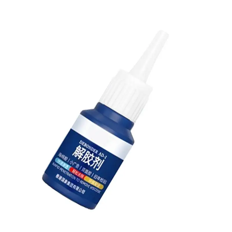 

Glass Sticker Remover 20ml Gentle Poster Adhesive Removal Agent Versatile Glass Sticker Cleaning Double Sided Tape Removal